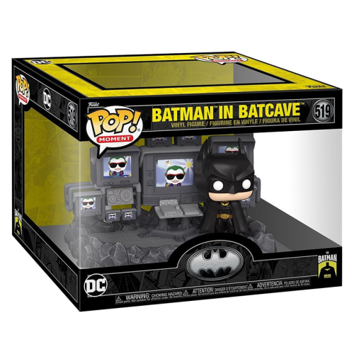 Funko Pop! Moment Super Heroes: DC Batman 85th Anniversary - Batman in Batcave (519)
